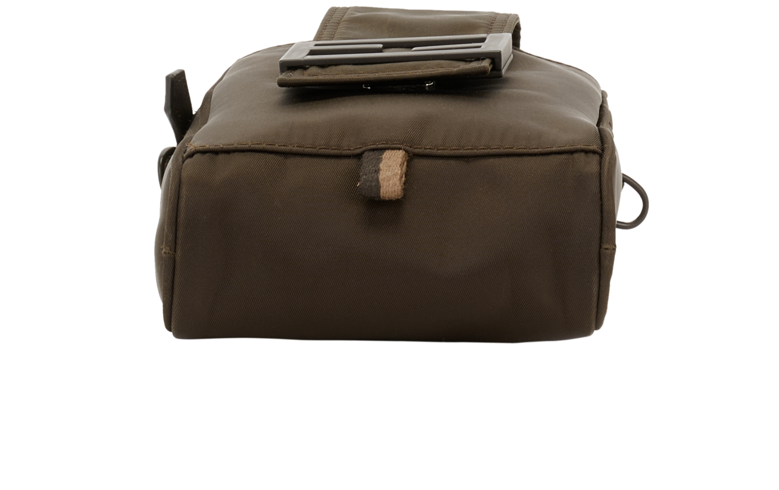 Baguette Phone Crossbody, &pound;320, Handbags, Brown, Nylon, Top view